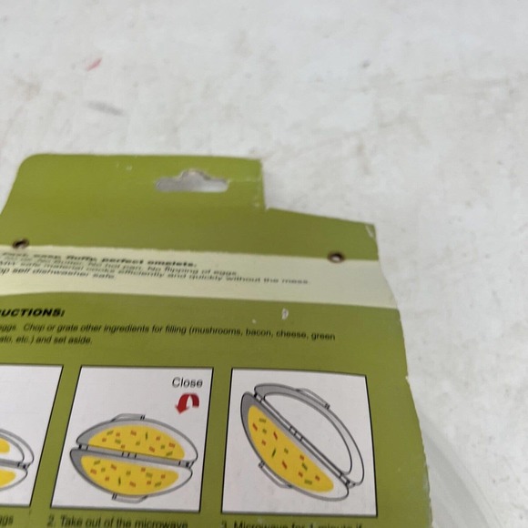 LAMI Microwave Omelet Maker NEW Dishwasher Safe - Picture 7 of 10